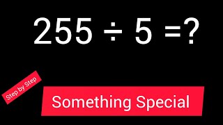 255 Divided by 5 255 ÷ 5How do you divide 255 by 5 step by stepLong Division 2555 [upl. by Fredie]