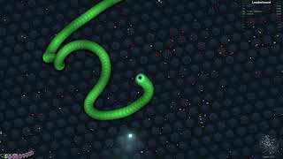 slitherio  gameplay  4132 points [upl. by Photima914]