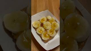 My favorite lunch Peanut butter banana sandwich Easy and delicious [upl. by Hanikehs640]