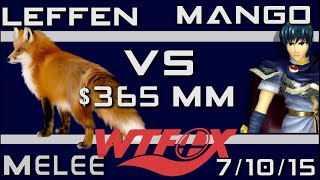 WTFox  Mango VS Leffen  365 Money Match [upl. by Shelba24]