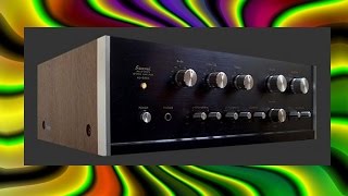 Sansui AU555a amplifier review [upl. by Allister]