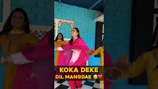 Pranjal Dahiya on Koka deke dil mangdae 😍💕 [upl. by Linsk]