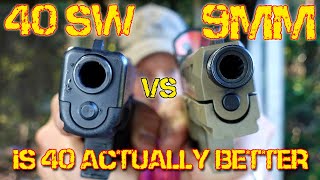 40 SampW vs 9mm Is 40 really better [upl. by Bjorn]