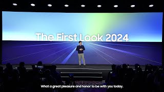 First Look 2024 A new era of Samsung AI TV  Samsung [upl. by Adni]