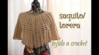 Saquito Marina a crochet [upl. by Enram]