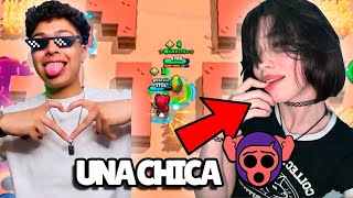 Jugando brawlstars con 1 amiga cumplira los retos brawlstars supercell [upl. by Kcirddehs910]