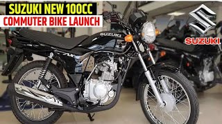 Suzuki 100cc Commuter Bike Price Fetures Spefication launch 2024Full Details [upl. by Latsirhc211]