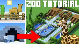 How To Make a Zoo in Minecraft [upl. by Chappy]