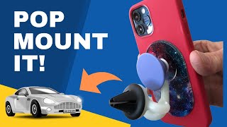 POPSOCKET MAGSAFE CAR MOUNTS For Your iPhone 12 or 13 [upl. by Eckmann]