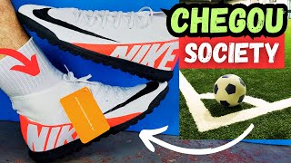 CHUTEIRA SOCIETY BOA E BARATA NIKE MERCURIAL SUPERFLY 9 CLUB  MELHORES CHUTEIRAS 2023 PRA COMPRAR🙏👍 [upl. by Enelear]