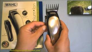 Wahl Clippers  Lithium Ion Cordless Hair Clipper Review Demo [upl. by Glyn595]