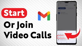 How To Start Or Join Video Calls In Gmail  Full Guide [upl. by Zeph244]