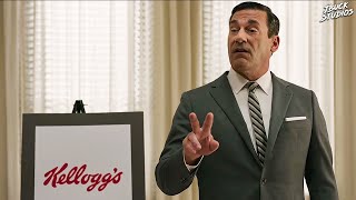 DON DRAPER Pitches Breakfast Pastry Name  MAD MEN Deleted Scene [upl. by Ardnas546]