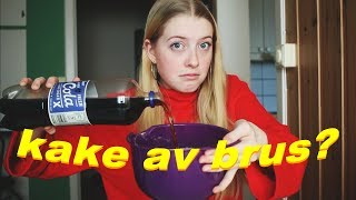 Lager kake av brus  SUNNIVA TESTER [upl. by Leirad]