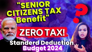 What for SENIOR CITIZENS Income Tax Slab Rates  Budget 2024 [upl. by Eliezer214]