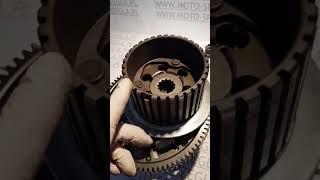 Kosz sprzęgła Kawasaki zx10r Uszkodzenia  Clutch Basket damage [upl. by Dreda]