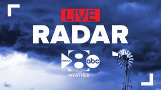 DFW LIVE RADAR  Tracking Wednesday rain and storms in North Texas [upl. by Naillimixam]