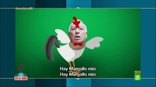 En el aire  El pollito pío quotAy Margallo mío que la pichita se le ha hecho un líoquot [upl. by Jay]