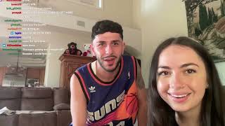 Brawadis amp Nour React To Phoenix Suns vs Dallas Mavericks  Game 3 FULL TWITCH STREAM [upl. by Jackelyn]