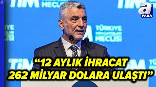 SON DAKİKA 🚨 Ticaret Bakanı Ömer Bolat Ağustos Ayı İhracatına Dair Rakamları Açıkladı  A Para [upl. by Alakam]