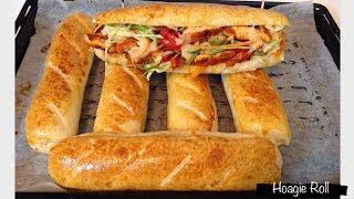 Homemade Hoagie Roll  Sandwich Roll  With Easy Step [upl. by Madea]