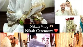 Nikah vlog  Nikah Video  “Nikah Ceremony Highlights  A Celebration of Love” ❤️ [upl. by Ogdan]