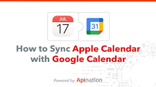 How to Sync Apple Calendar with Google Calendar  Import to your Mac or end iCal to Google Calendar [upl. by Nozicka]