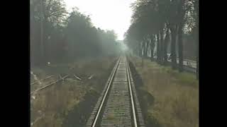 Führerstandsmitfahrt Eisenbahnstrecke Rathenow  Brandenburg [upl. by Eylk797]