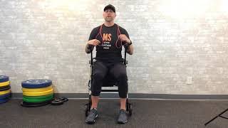 CEREBELLUM TRAINING  PT3 TALL SPINE  Exercises for Multiple Sclerosis [upl. by Aihsetal]