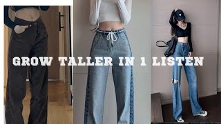 GROW TALLER IN 1 LISTEN SUBLIMINAL ⁠✿⁠ ⁠♡⁠‿⁠♡⁠ [upl. by Denna889]