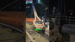 How dangerous mooring line can be shorts youtubeshorts viral viralshorts facts [upl. by Enoyrt731]