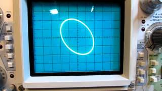 48 Basics of Lissajous Patterns on an Oscilloscope [upl. by Egidio]