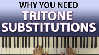 How to Play Tritone Substitutions AND WHY YOU SHOULD CARE [upl. by Imeaj]