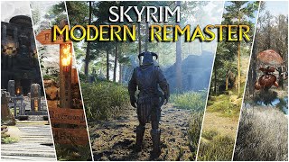 OVER 20 Skyrim Mods To Completely Modernize Your Graphics In 2024 [upl. by Keane]