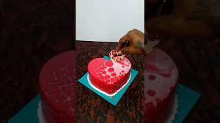 Mirror glaze heart shape cakebeautifulcakedecorationshotecakeYouTube video [upl. by Phaidra733]