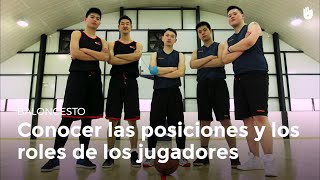 Posiciones y roles de cada jugador  Baloncesto [upl. by Imoian771]