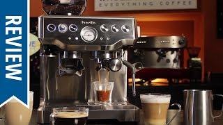 Breville Barista Express BES870XL SemiAutomatic Espresso Machine [upl. by Ariamoy]