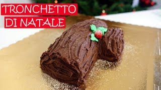 TRONCHETTO DI NATALE  La ricetta della Pasticciona Vegana [upl. by Niwred]