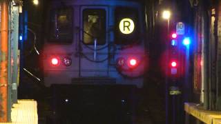 BMT Broadway Line R46 R Train at Whitehall StSouth Ferry Queens Bound [upl. by Weinstein]