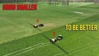 Is Smaller the Future of Farming Double Mini Sprayers [upl. by Aehsrop]