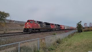 CN M302 Making A Stop at Tansley [upl. by Kele293]