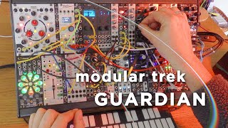 Modular Trek Guardian feat Moskwa Cosmos Quencer DistingEX Doepfer A1116 [upl. by Elsworth]