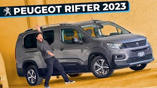 Peugeot Rifter 2023 ¿La mejor camioneta del mercado 😳 [upl. by Luaped]