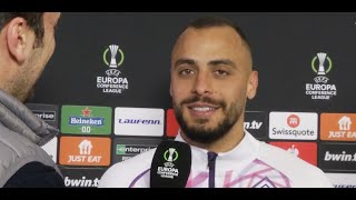 📡  Arthur Cabral Mixed Zone Conference League Fiorentina vs Braga [upl. by Igic]