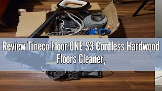 Review Tineco Floor ONE S3 Cordless Hardwood Floors Cleaner Lightweight Wet Dry Vacuum Cleaners for [upl. by Sirotek]