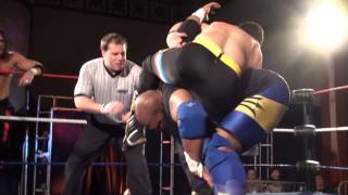 NCW  Pat Guénette amp Dru Onyx vs OzmoZis William Brady amp Pitbull Brando 26 janvier 2013 [upl. by Judon752]