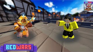 Playing with Nyoka kit roblox Bedwars Lighty Plays [upl. by Georg]