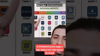 COMO RECEBER DIVIDENDOS TODOS OS MESES COM AÇÕES RECEBA DIVIDENDOS dividendos ações investimentos [upl. by Ariaj732]