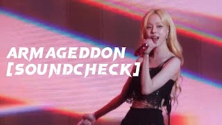 4K 240720 SOUNDCHECK 에스파 윈터 Armageddon 직캠 aespa WINTER FANCAM focus SYNK PARALLEL LINE Singapore [upl. by Herwig]