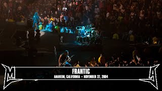 Metallica Frantic Anaheim CA  November 27 2004 [upl. by Orella]